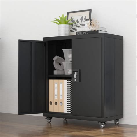 steel cabinet black|small black storage cabinet.